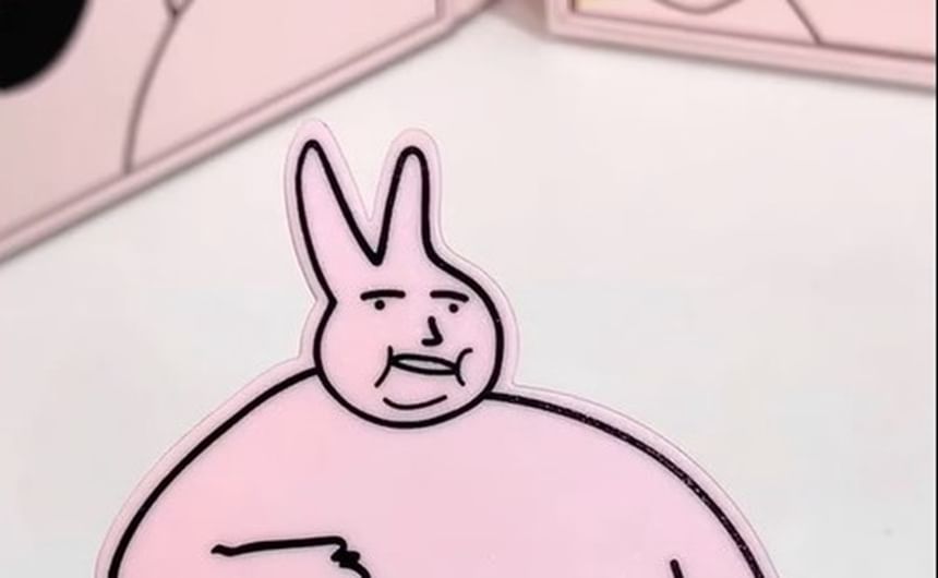 VEECCI - Handspiegel My Friend Rabbit Limited Edition