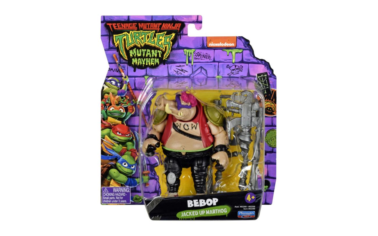 Ninja Turles movie figuur met wapenrekje