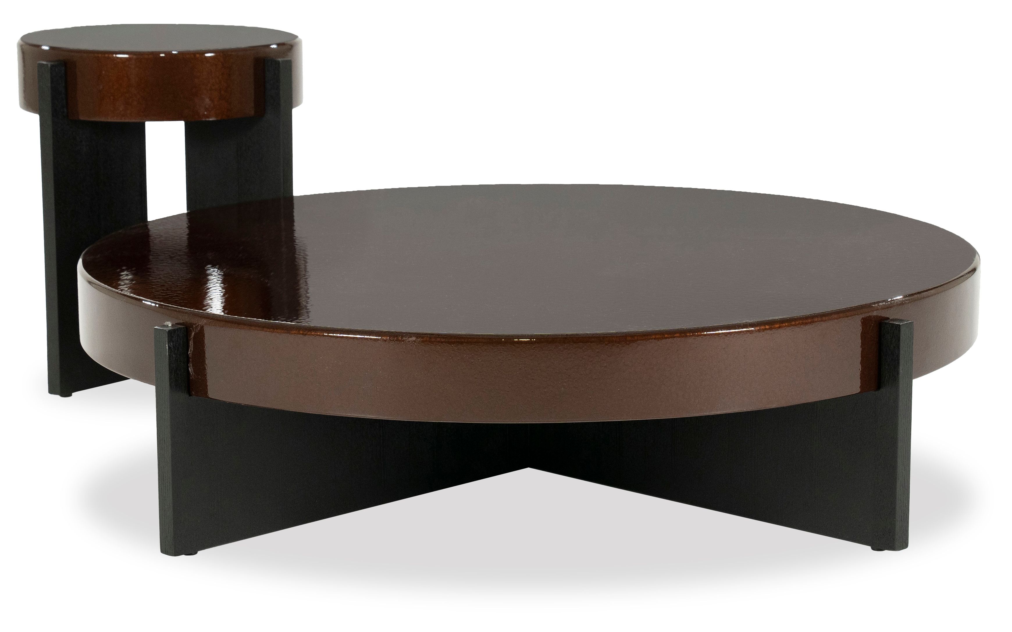 Salontafel 96325 bruin Juliet ⌀110  x H28 cm
