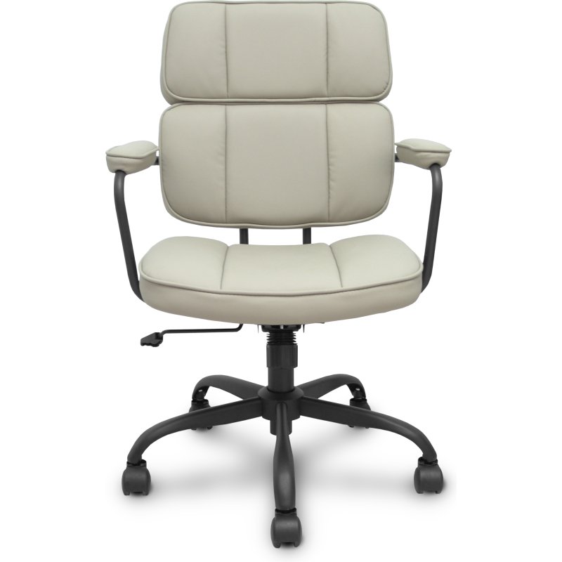 Fauteuil inclinable Opti518 en similicuir beige