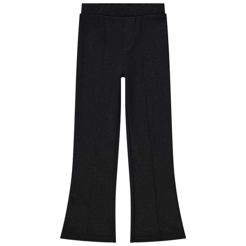 Jegging évasé en milano pour fille - Noir