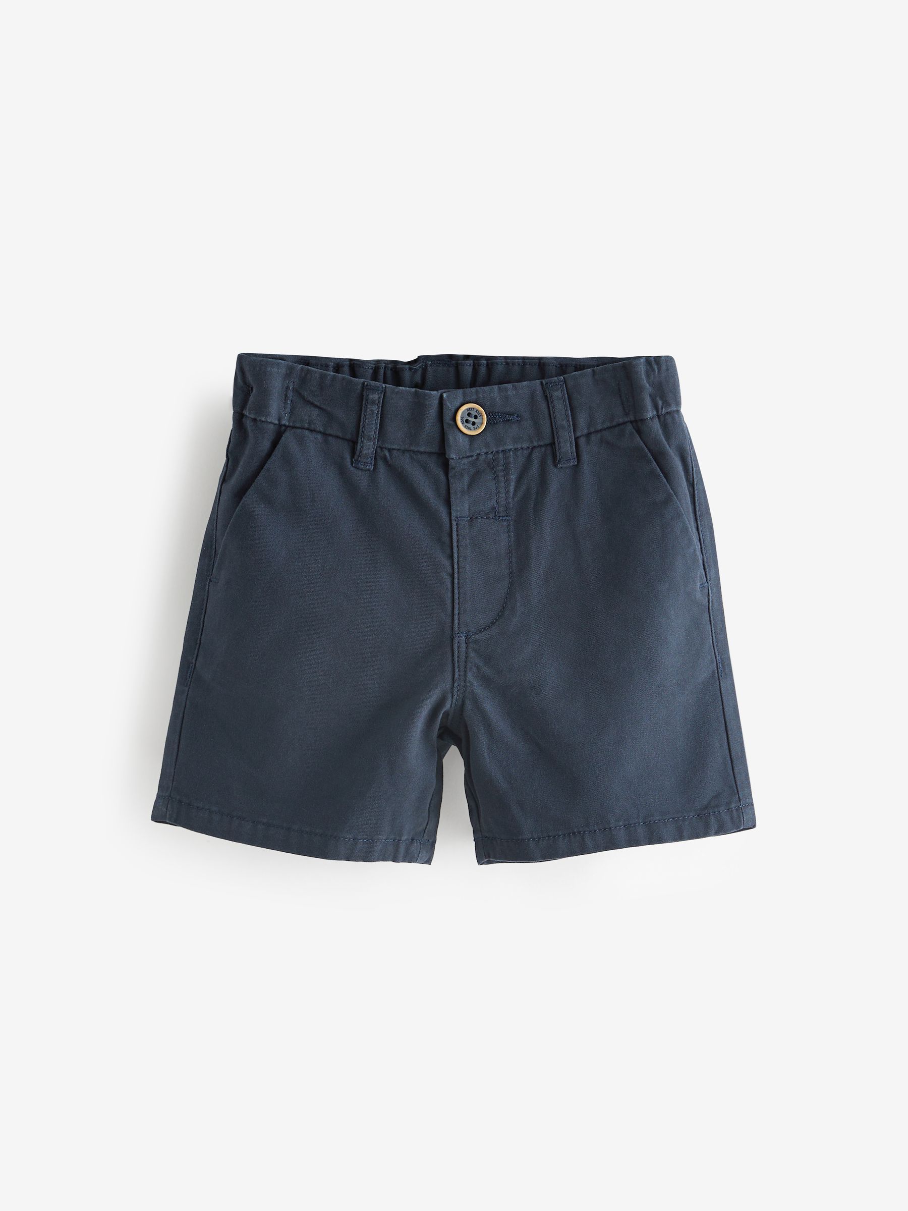 Marineblauw - Chinoshort (3 mnd-7 jr)