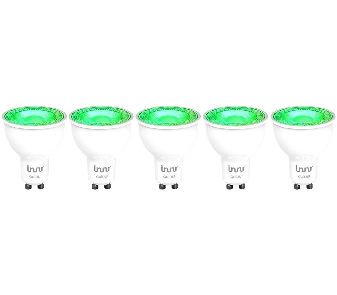 INNR - 5x Smart Spot GU10 RGBW/CCT 350lm - pakken