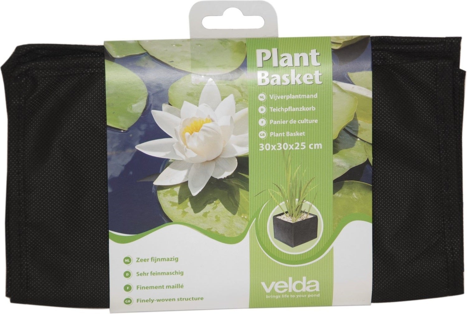Velda vijverplant mand 30 x 30 x 25 cm
