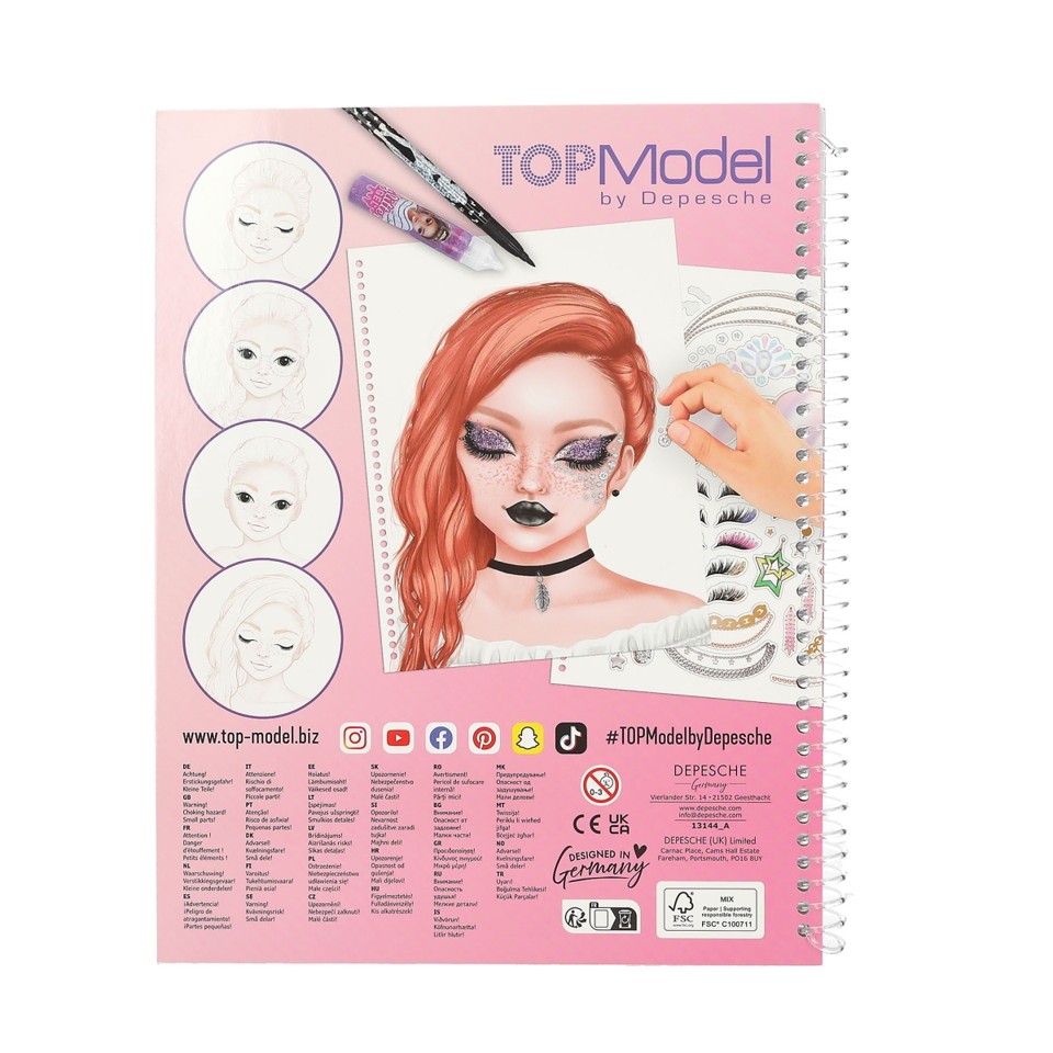 TOPModel - Make-up Designbog