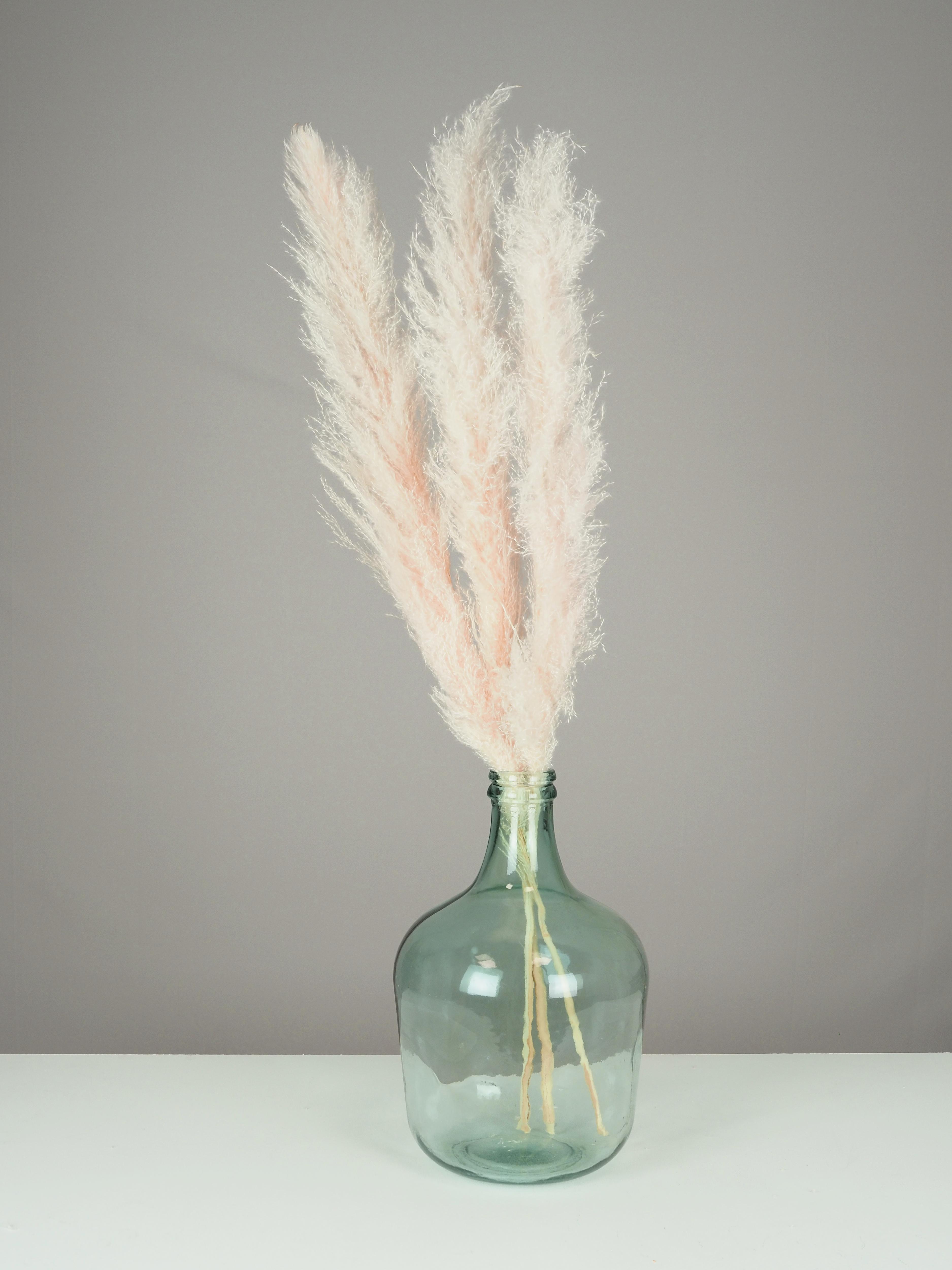 PLUMEAU PAMPA NATUREL H.110CM ROSE X3 PIECES
