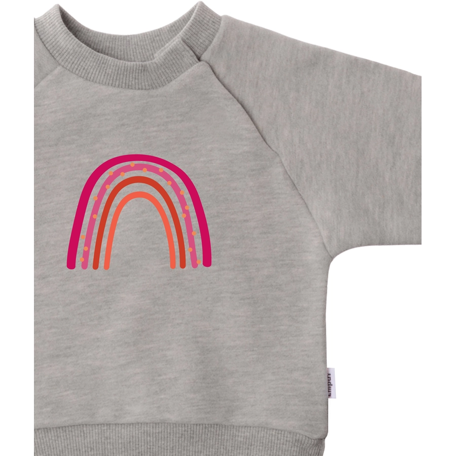 Liliput Sweatshirt Regenbogen grau