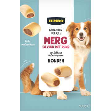 Jumbo Hondenkoekjes met Merg 500g