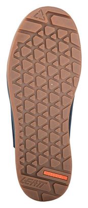 Chaussures Leatt 3.0 Flat Pro Suede Bleu