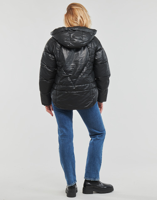 Only - ONLANJA FAUX LEATHER PUFFER CC OTW Negro