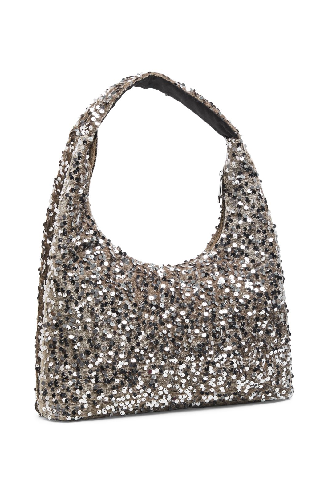 Pieces Pckam Shoulder Bag 4664781 morel silver sequins