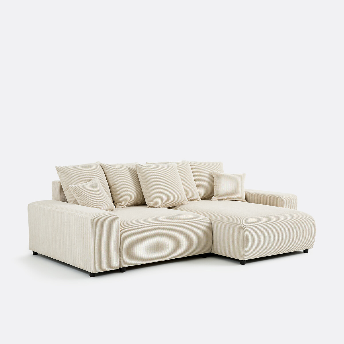 LA REDOUTE INTERIEURS<br>Sofá reversível de canto, LOMI