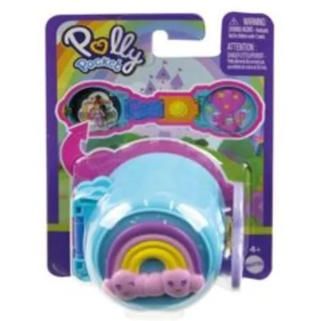 Mattel Polly Pocket On The Go Fun, 1 Stück, 3-fach sortiert