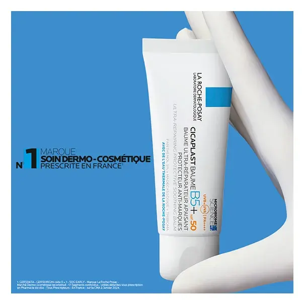 Bálsamo Reparador Suavizante Cicaplast Baume B5+ FPS 50 da La Roche-Posay 40ml
