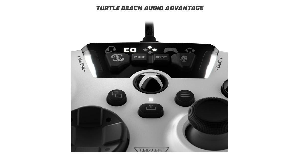 Turtle BeachRECON Controller wit  (Wit, Xbox Series X, Xbox Series S en Xbox One | Windows 10)