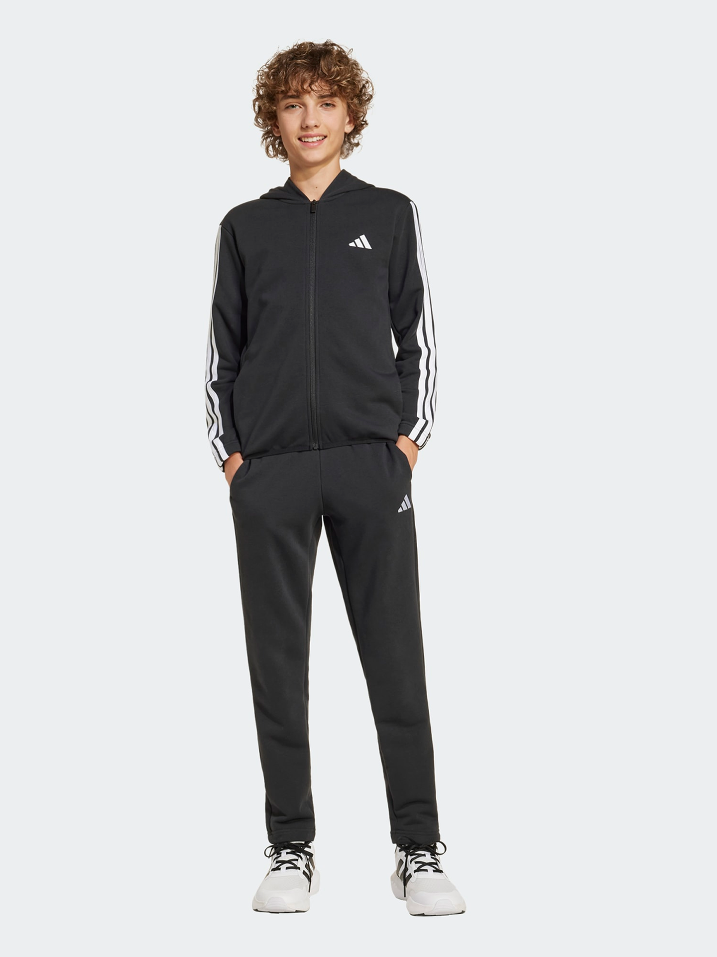3-Stripes French Terry Track Suit 220 Junior