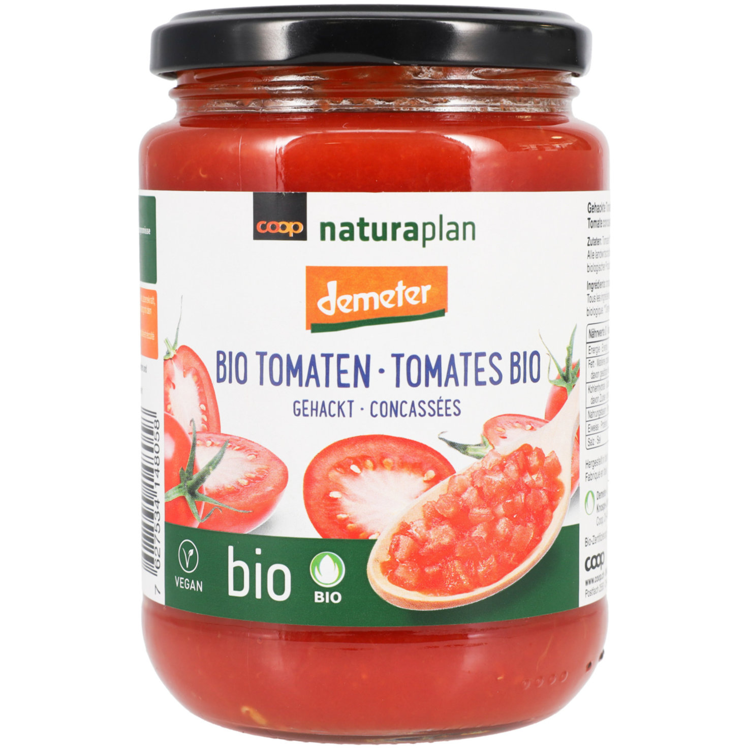 Naturaplan Bio Demeter Tomaten gehackt