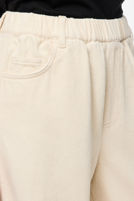 Pieces ecru dames broek