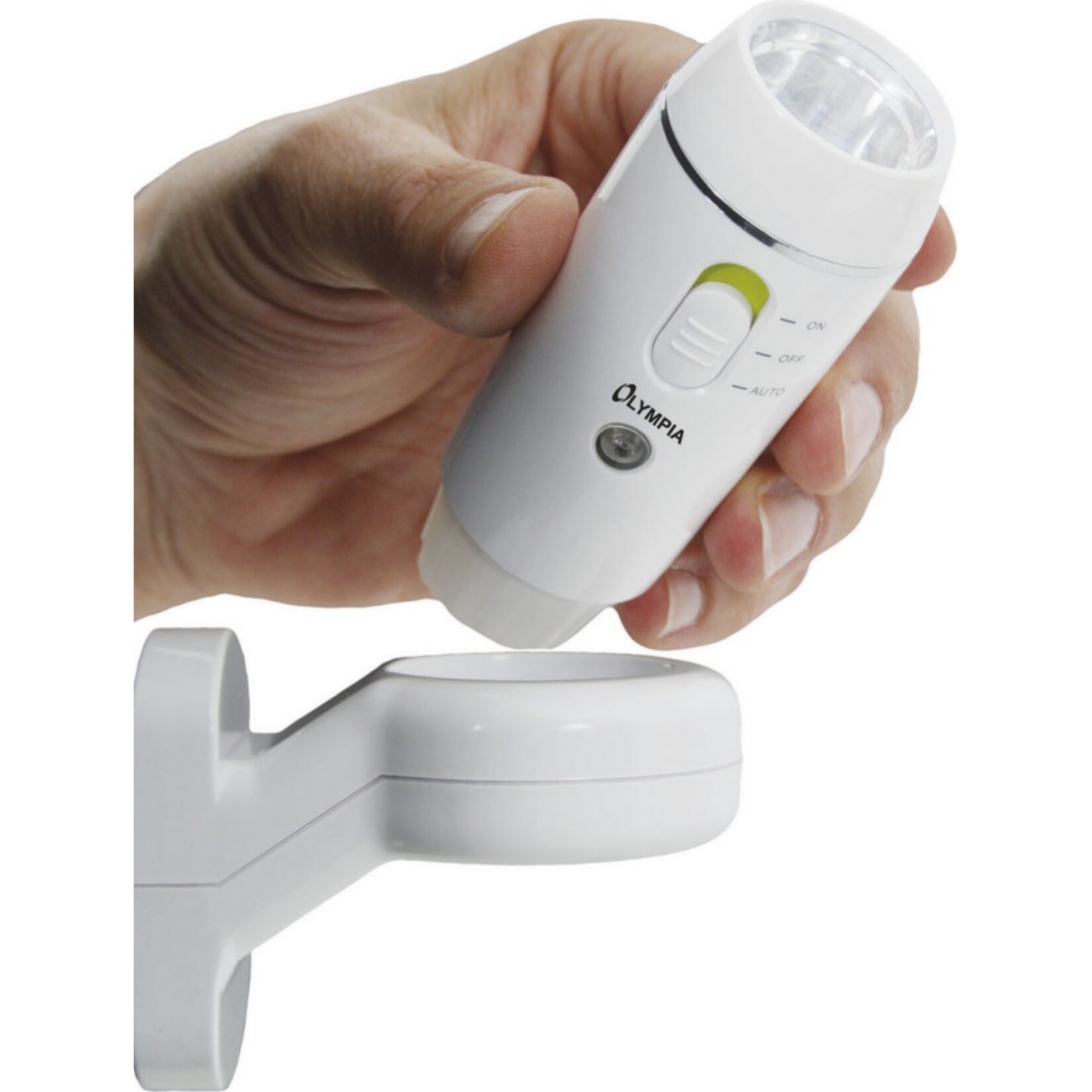 OLYMPIA NL 300 LED-Taschenlampe mit Not- und Nachtlichtfunktion