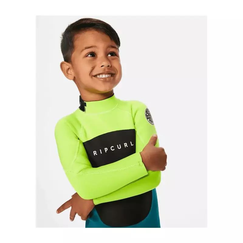 Combinaison intégrale junior RIPCURL Groms Omega 3/2Gb Bz Lemon