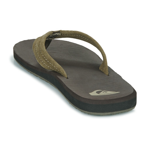 Quiksilver - CARVER SUEDE CORE Kaki / Negro