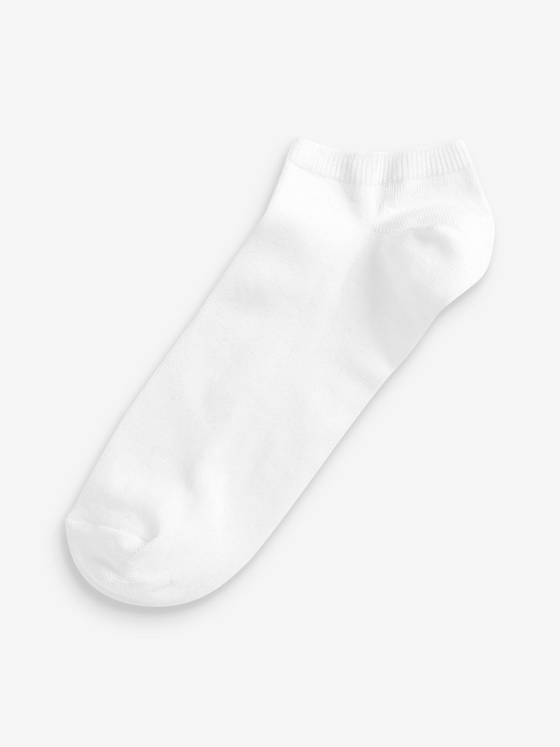 Wit - 10 paar sneakersokken