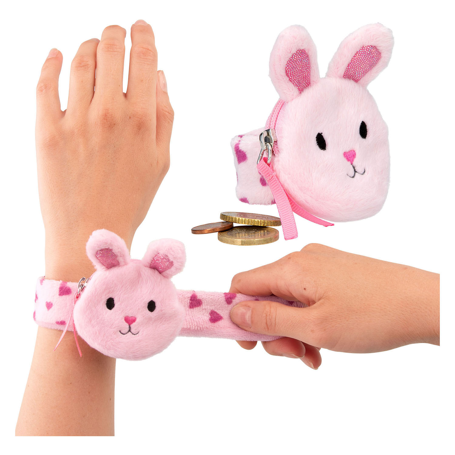 Princess Mimi Klik Armband Portemonnee Konijn