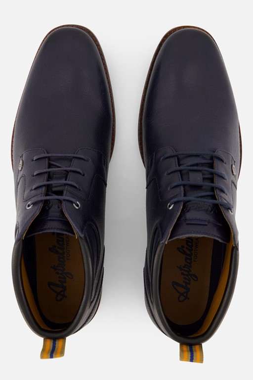 Australian Limone Veterschoenen blauw Leer