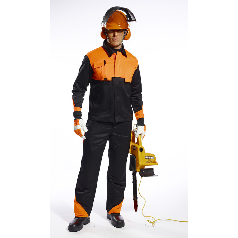 Portwest bosbouw hoofd- en gehoorbescherming oranje, 29dB SNR