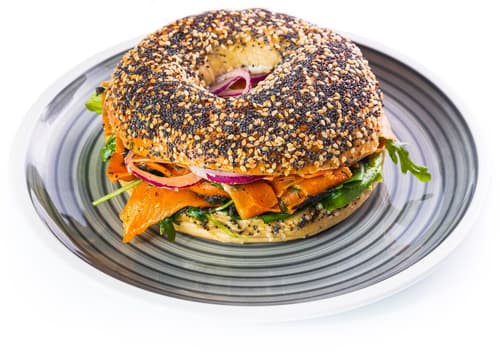 The Green Garden & Knuspr.de Sea ya! No-Salmon Bagel VEGAN