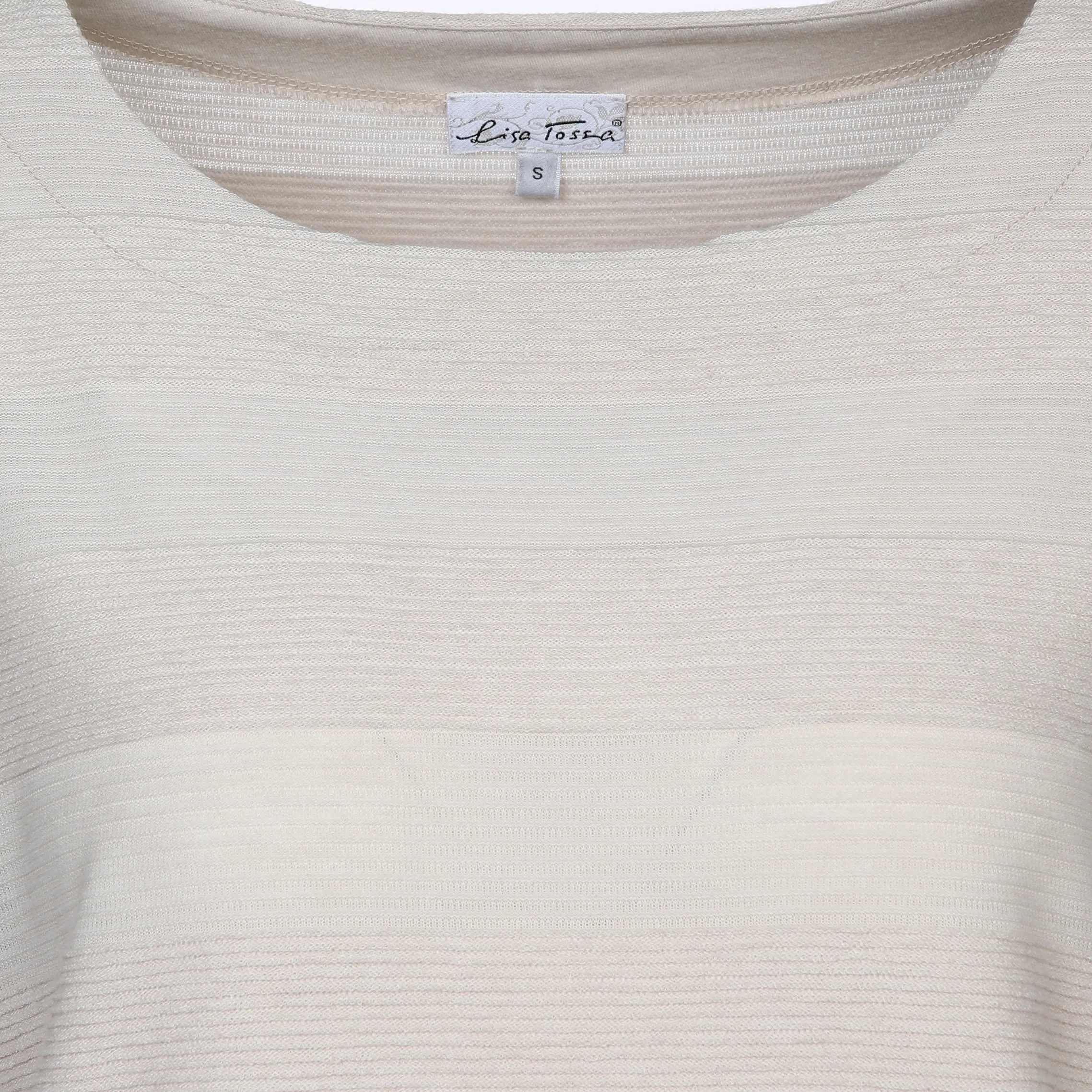 Damen Ringelshirt mit Struktur