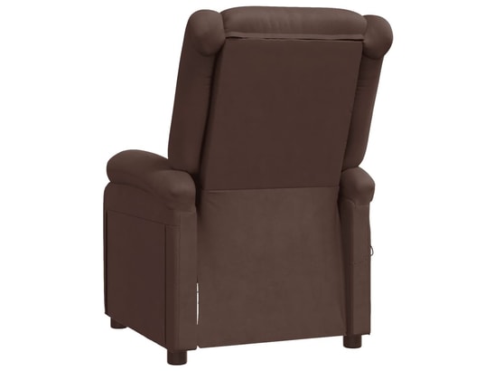 VIDAXL - Fauteuil Relaxation Fauteuil de massage - brun - similicuir - 70x93x98cm