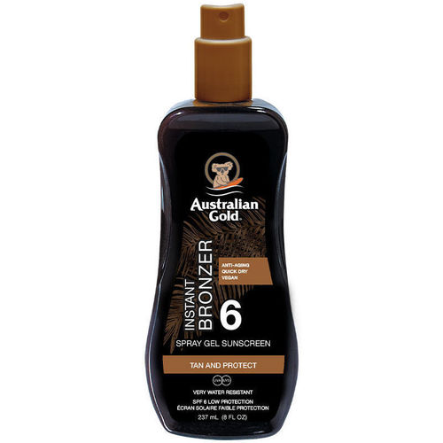 Australian Gold - Sunscreen Spf6 Spray Gel With Instant Bronzer