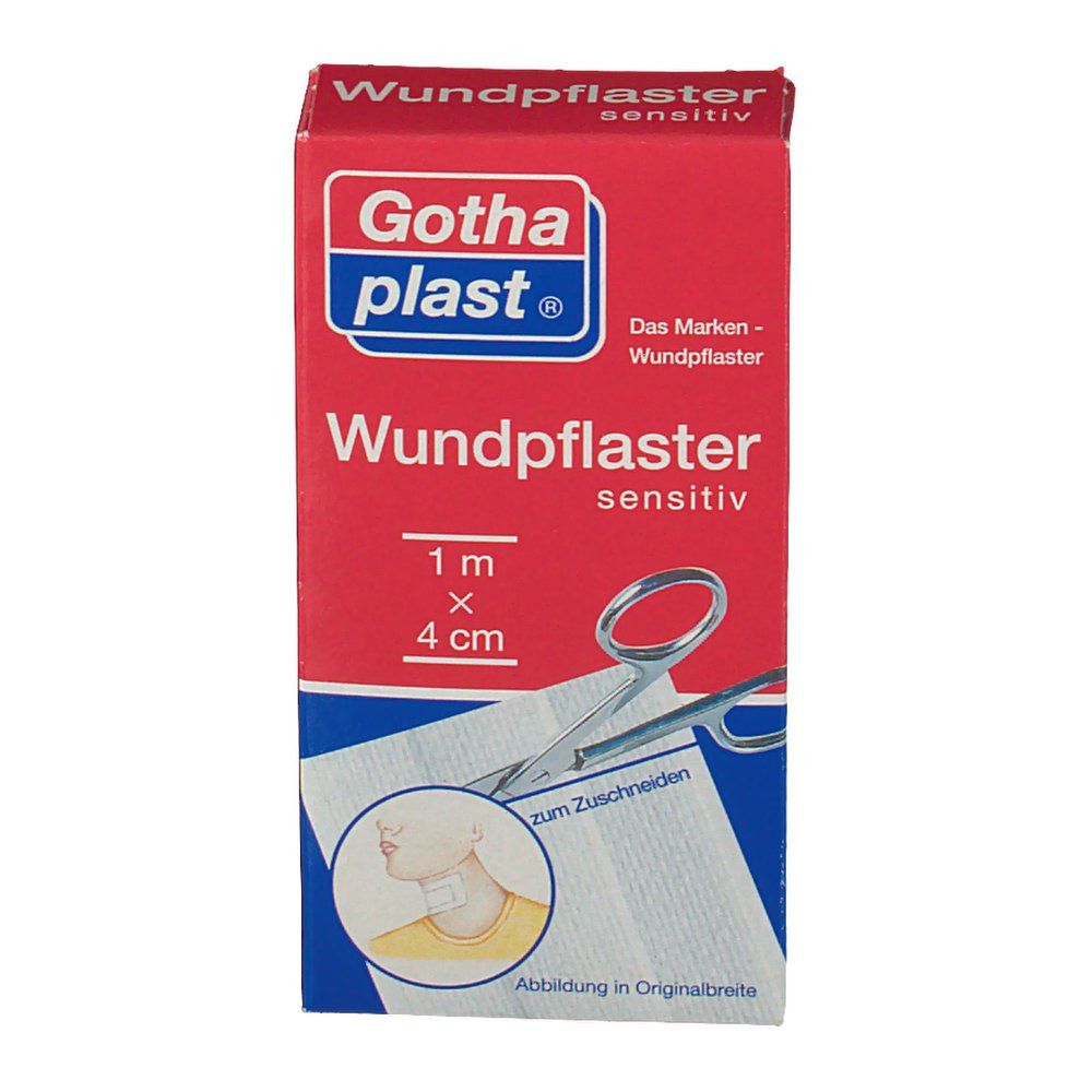 Gothaplast® Wundpflaster sensitiv 1 m x 4 cm