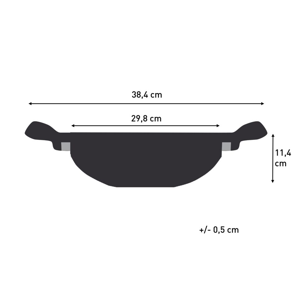 Experience Ceram All-in-One keramische pan 28 cm + deksel - inductie