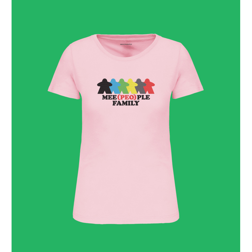 Tee shirt Femme – Family – Pale Pink - XL