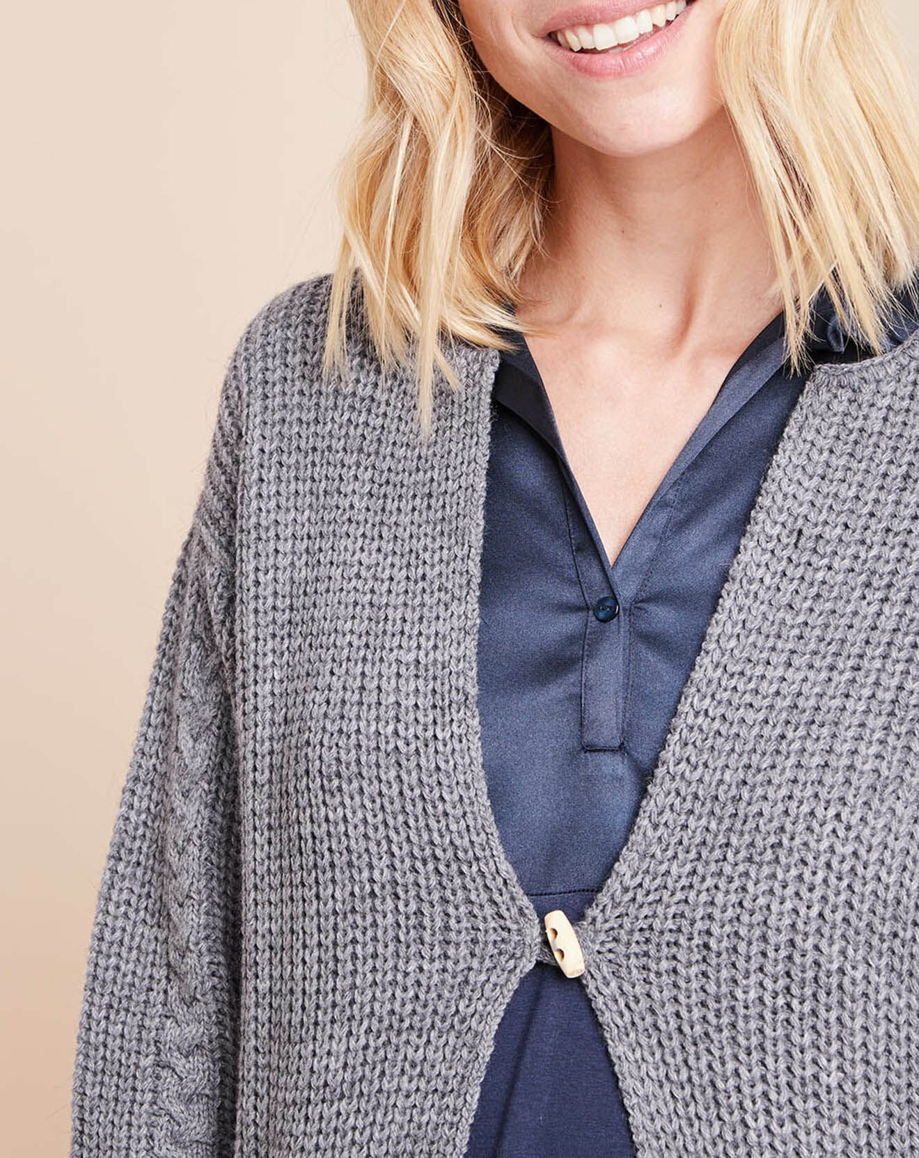 Le Chat Gilet Essentiel gris