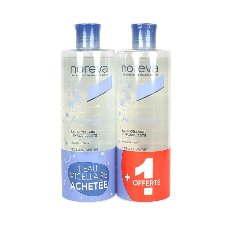 Aquareva eau micellaire démaquillante 2x400ml