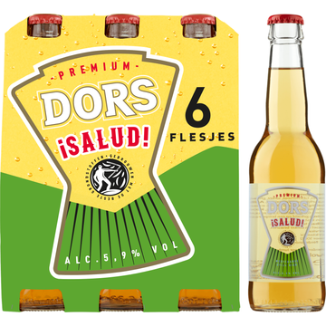 Dors - ¡Salud! Mexicaanse Stijl Bier - Fles - 6 x 330 ML