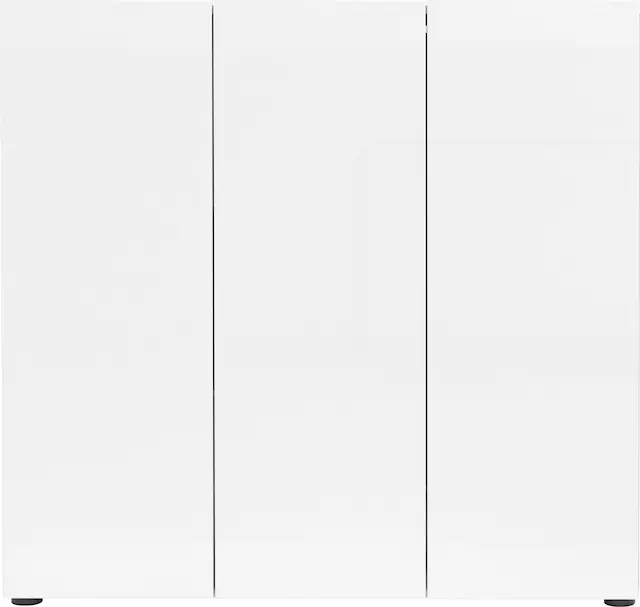 INOSIGN Schuhschrank »MISTER- Schuhregal, Made in Italy, 12 Fächer, 10 Einlegeböden« Breite 120 cm, höhe 114 cm, komplett Hochglanz lackiert