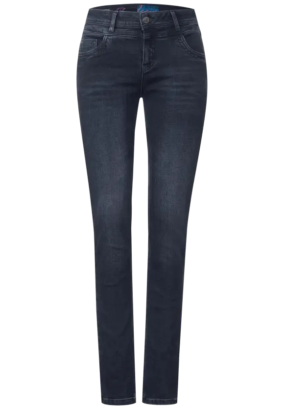 Casual Fit Thermojeans  - authentic blue black wash