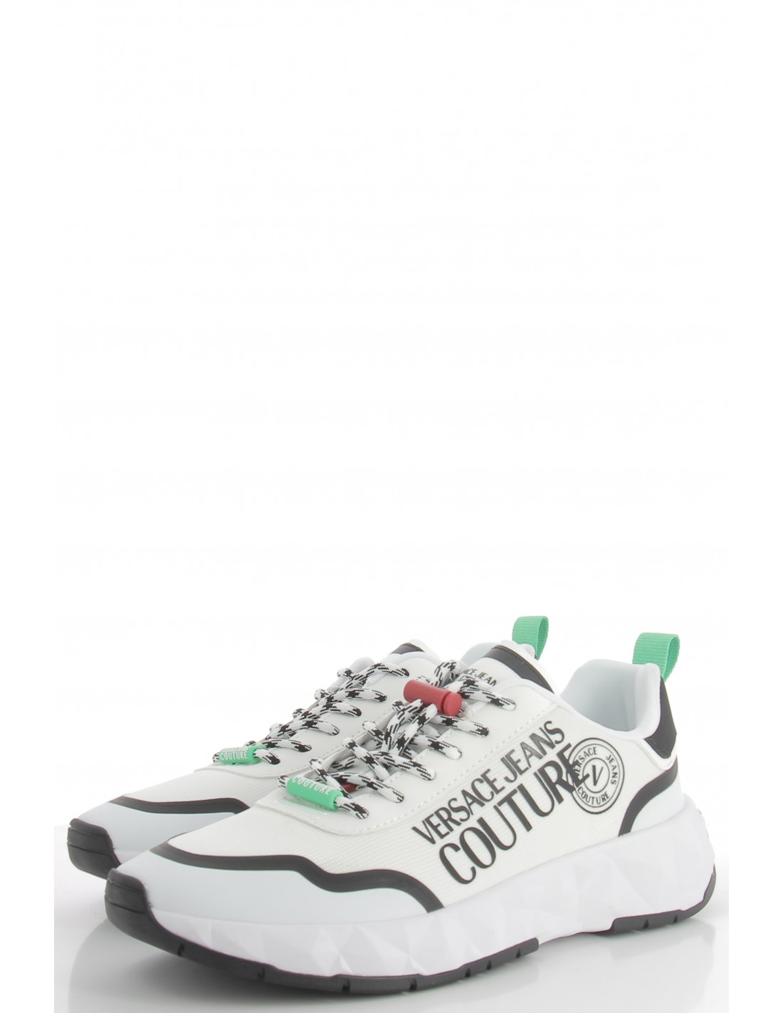 versace Sneakers Homme atom blanc/noir