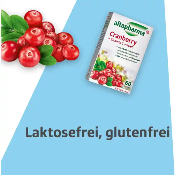Cranberry + Vitamin C + Selen Kapseln