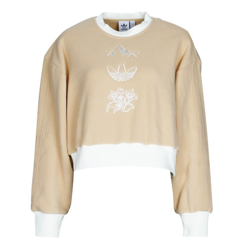 adidas Originals - GRAPHIC SWEATER Beige / Mágico