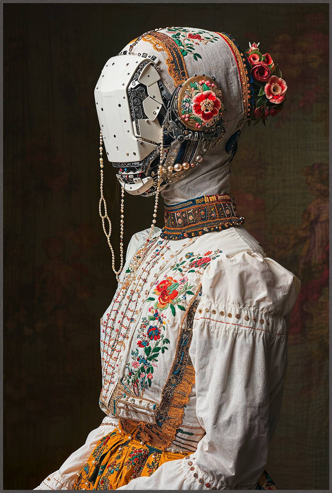 Folkloric robots 4. by David Szauder - Limited Edition. Edition of: 150. Signed.