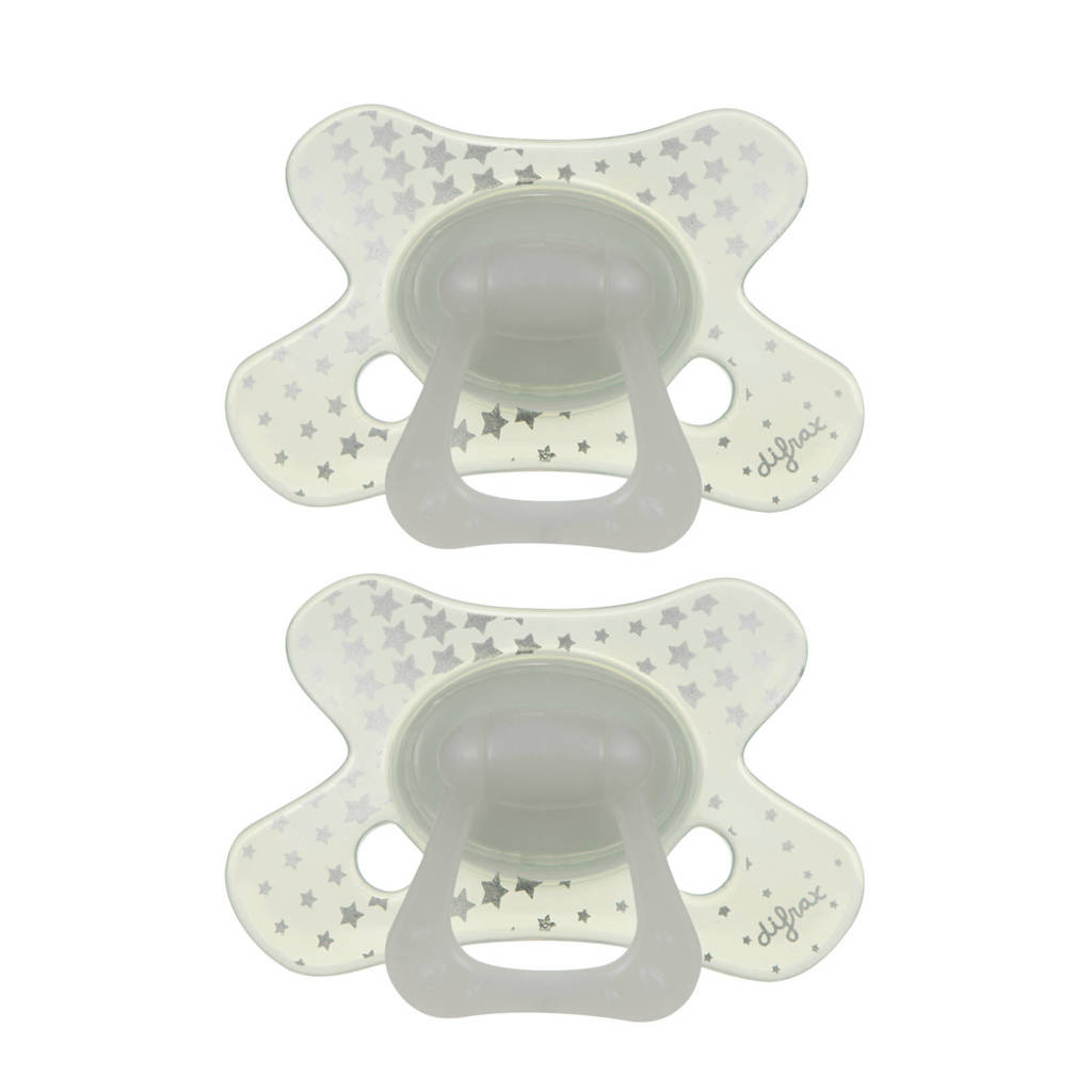 Glow in the dark fopspeen - 12+ Maanden (2 stuks)