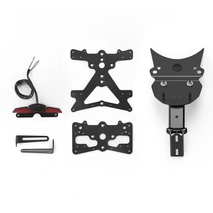 Support de plaque Rizoma FOX - Noir