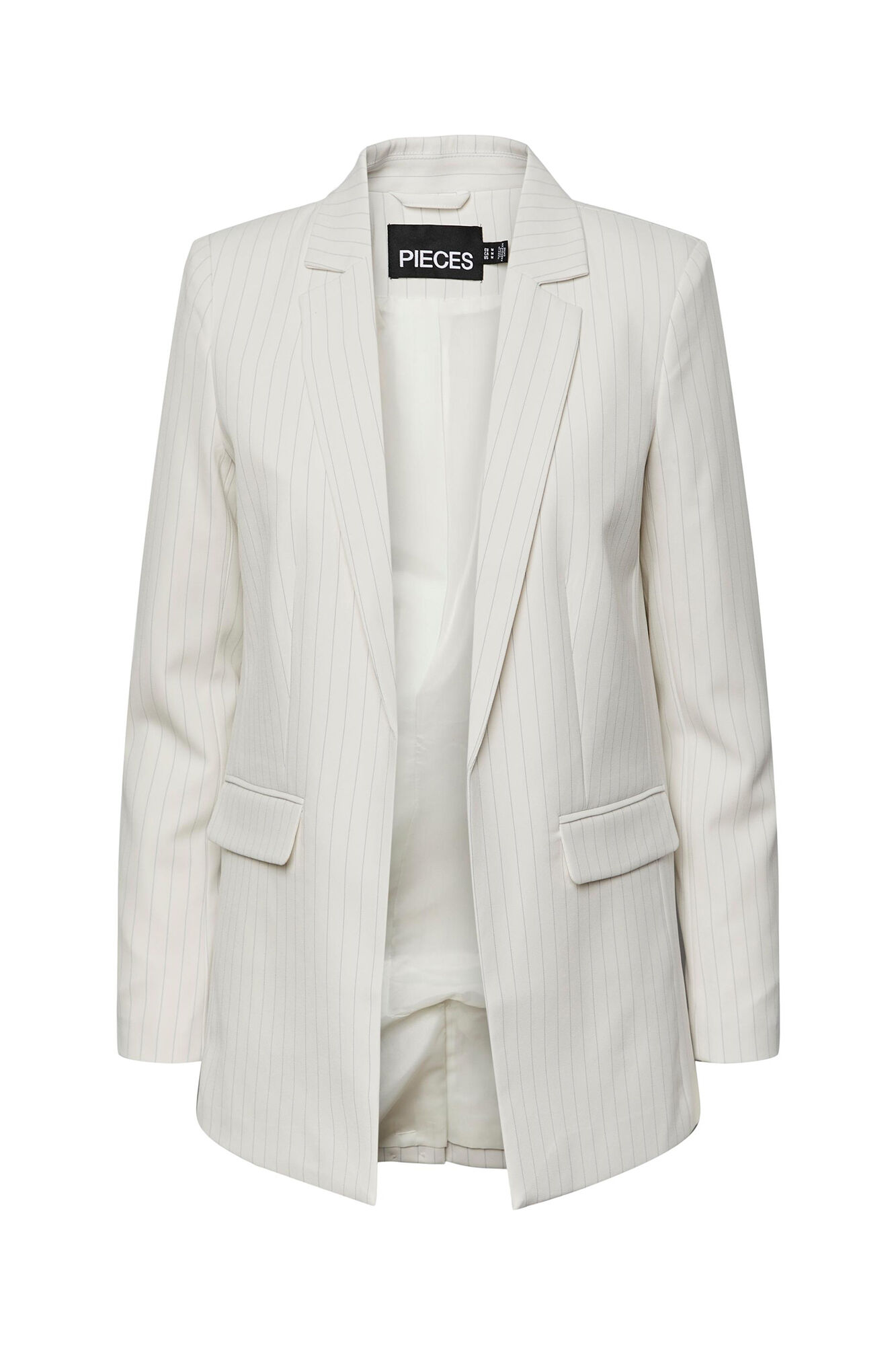 Blazer com gola de lapela entalhada