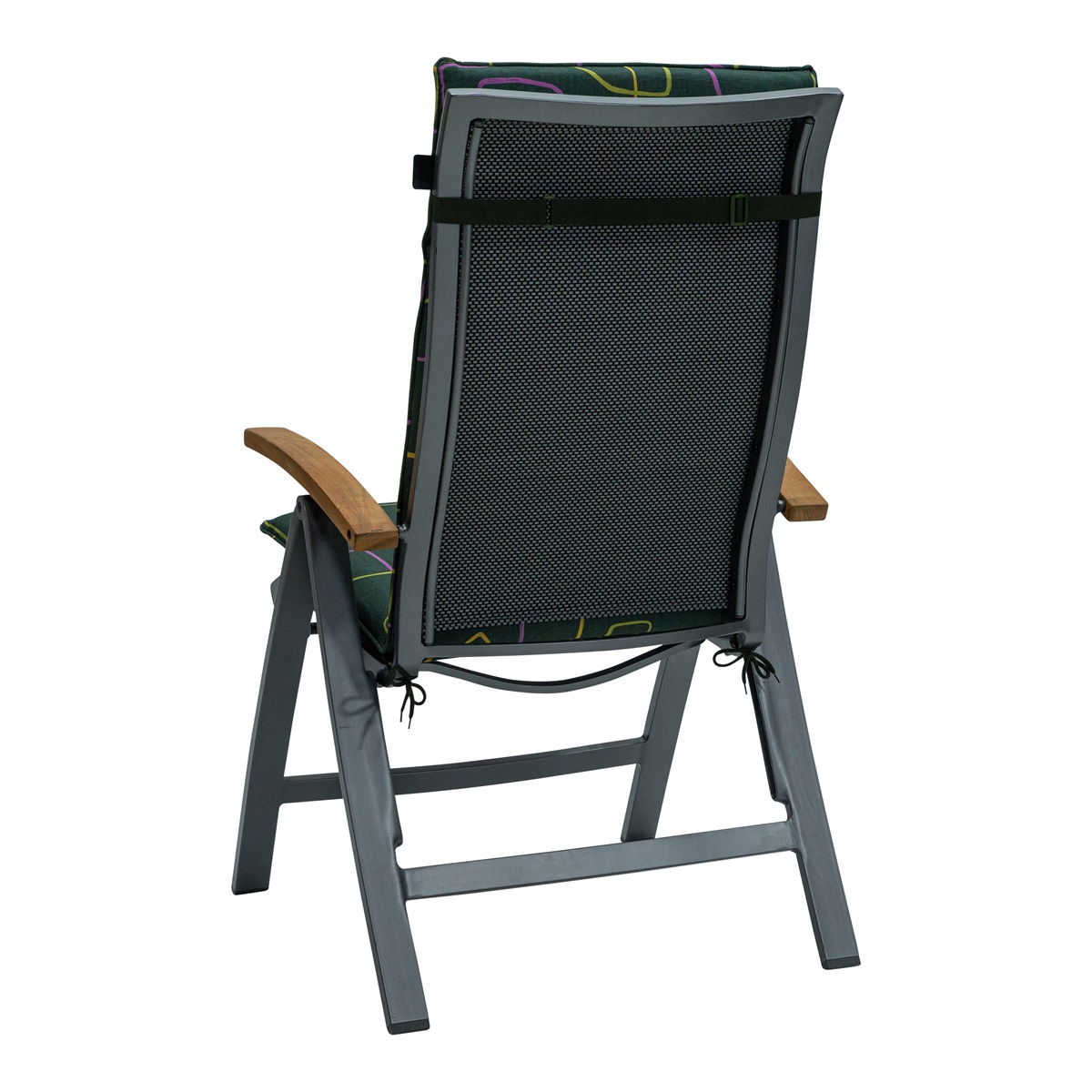 Madison Joah green Tuinstoelkussen - Set van 4