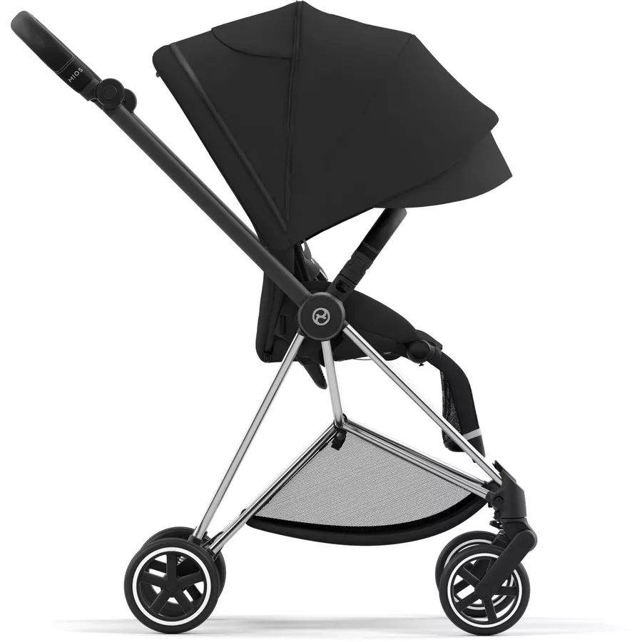 cybex PLATINUM Kombikinderwagen New Mios Chrome Black Sepia Black